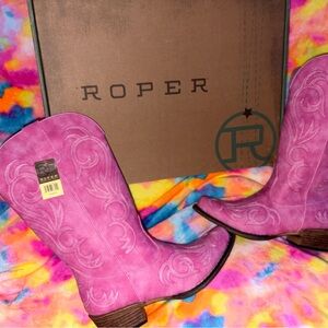 Roper Fuchsia Cowgirl Boots